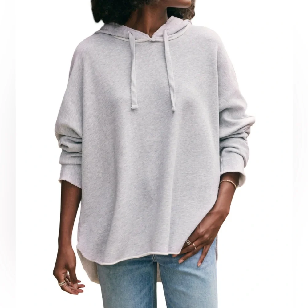 Frank & Eileen NWOT Kane Capelet Hoodie Heather Gray Women’s Size M - Picture 2 of 8